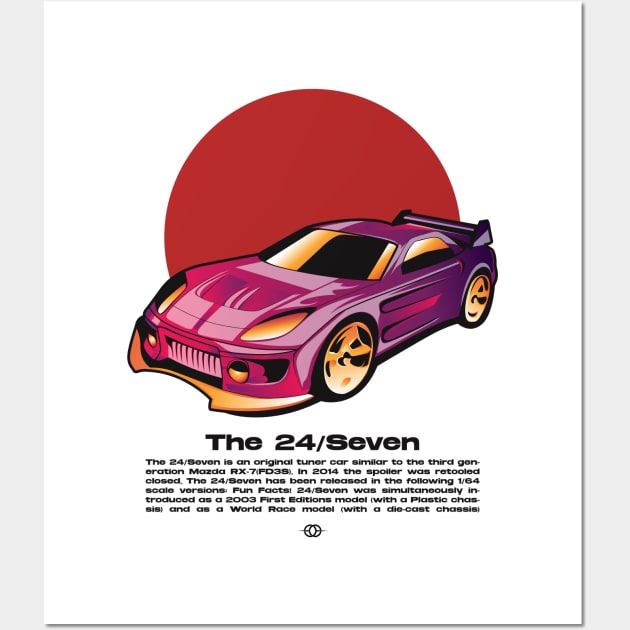 RX-7 3rd Generation Wall Art by Den Vector